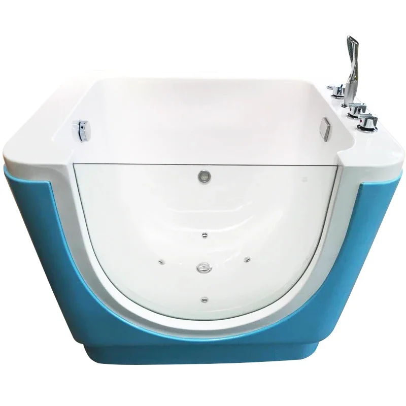 Piscina acrílica para bebés y niños, cubo para bañera para surfear burbujas, tienda para madres y bebés, piscina