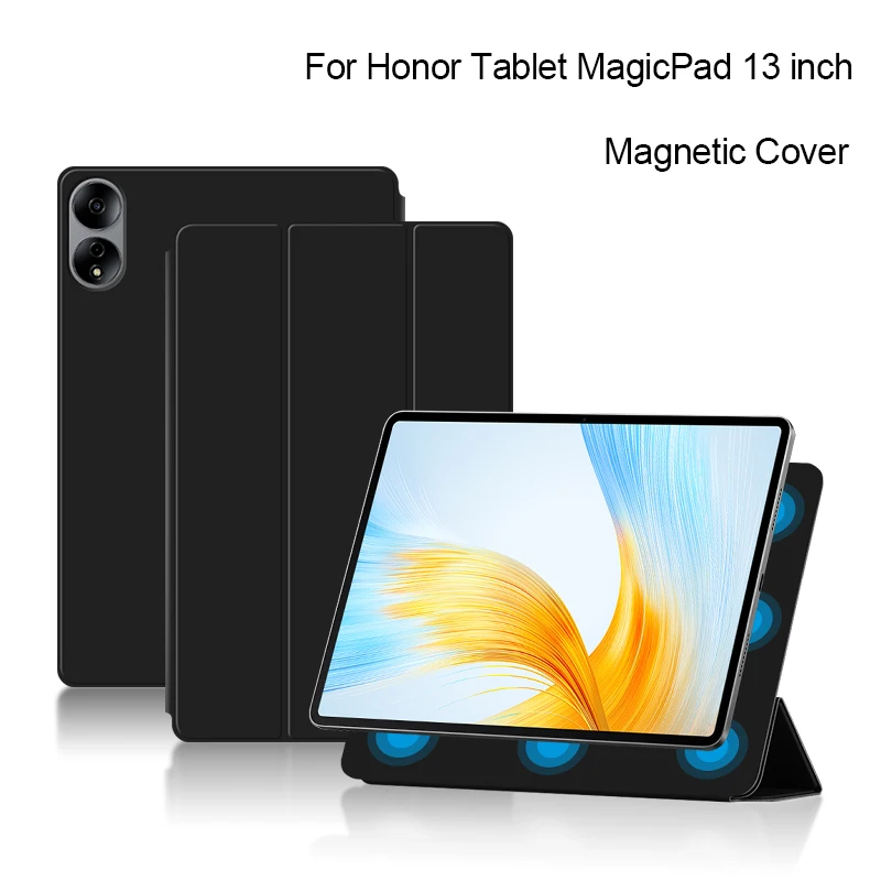 

Smart Case For HUAWEI Honor Tablet MagicPad 13 inch 2023 GDI-W09D Tablet Case Strong Magnetic Adsorption Cover Shell Stand Case