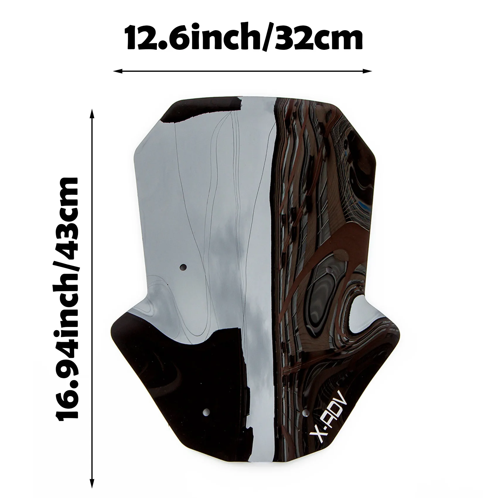 

Ветровое стекло A66P-Black для мотоцикла Honda X-ADV750 XADV 750 2017-2020, дефлектор-козырек для X-ADV 750 2018 2019