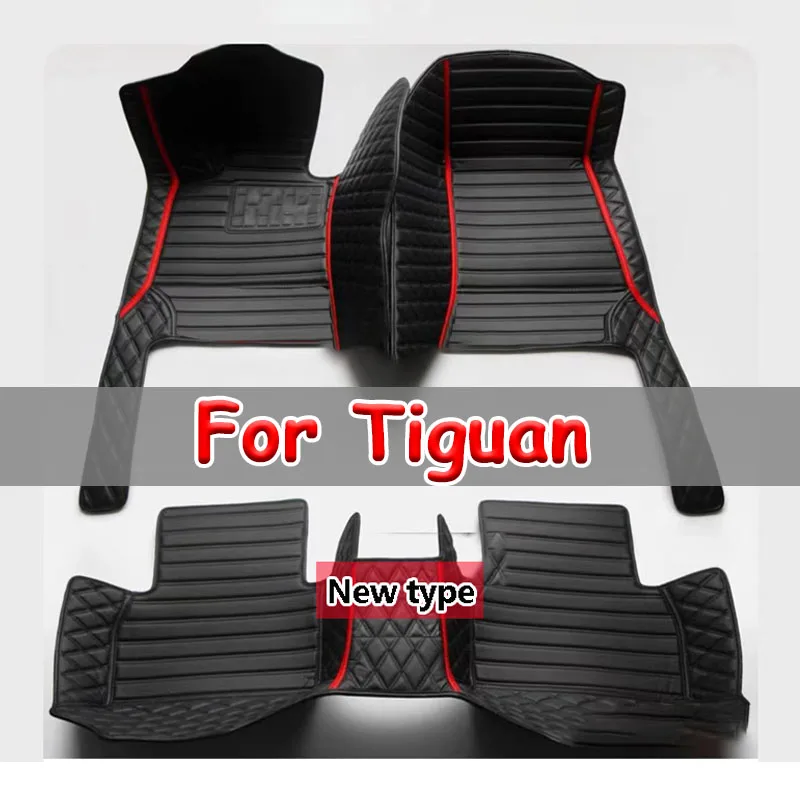 

Car Floor Mats For Tiguan 2019 2018 2017 Carpets Custom Accessories Interior Waterproof Auto Parts Products For VW VW