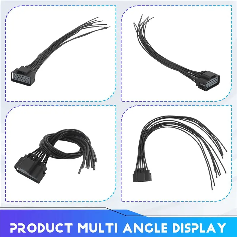 Reliable-WPT928 Wiring Kit 3U2Z-14S411-ZMB Heated/Cooled Seat Module Connector Wire Assembly For Ford Lincoln Mercury