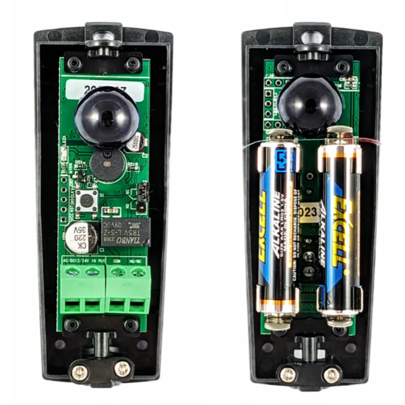 DC12V Battery Photocell Sensor Beam for Sliding Gate Opener Infrared Safety Photocell