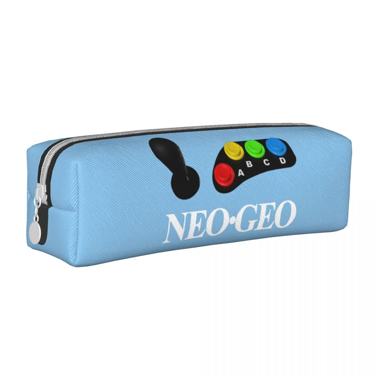 neo geo arcade pencil case game pen box bolsas de lapis de grande capacidade material escolar presentes para meninas e meninos moda 01