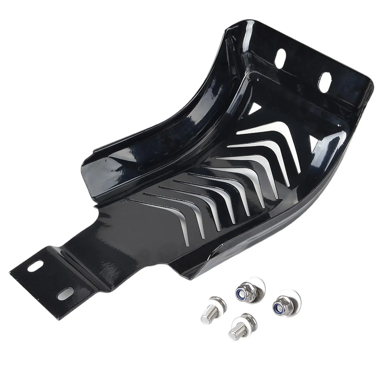 

Motorcycle Skid Plate Gloss Black Heavy Duty Bottom Protector Skid Plate Bumper Iron Chin Fairing Lower Cover Fits for Harley XL