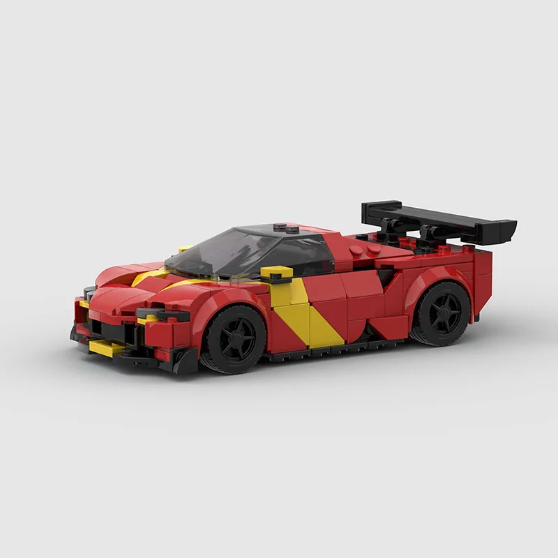 

MOC GT3 супер спортивные автомобили строительные блоки кирпичи наборы «сделай сам» подарки игрушки для мальчиков и девочек и взрослых 323 шт.