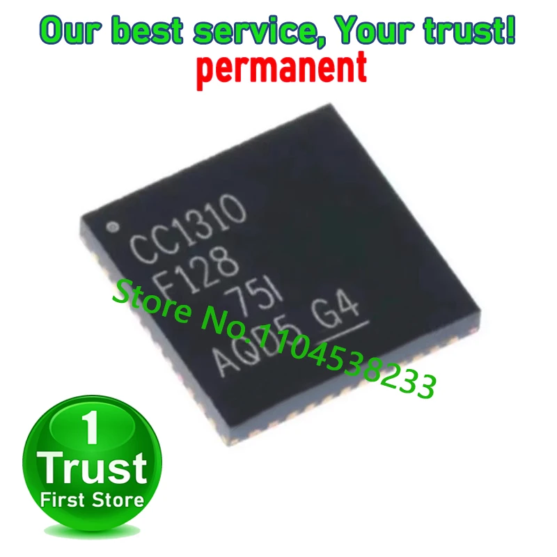 CC1310F128 CC1310F128RSMR  QFN32 Trust First   in stock 10PCS/LOT