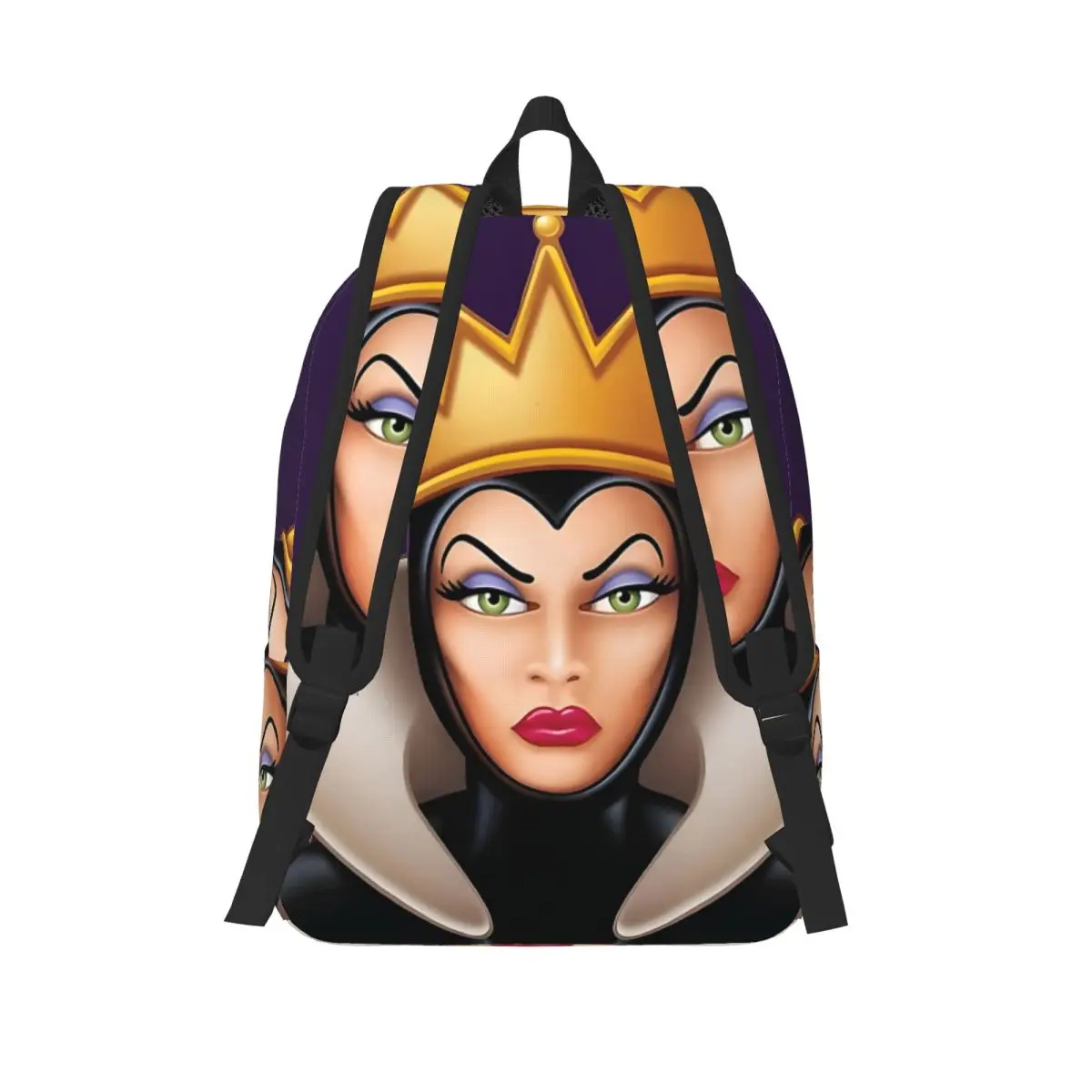 Campus Evil Queen Snow White Zipper Closure Daily Disney Children\'s Bags Teenager Laptop Bag Birthday