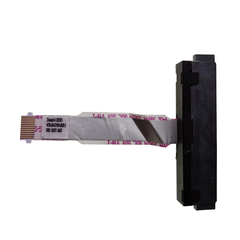 สาย HDD สำหรับ Dell Inspiron 14 3462 3465 3473แล็ปท็อป SATA ฮาร์ดไดรฟ์ SATA ตัวเชื่อมต่อ SSD 450.0AD04สายอ่อน0001 450.0AD04 0011