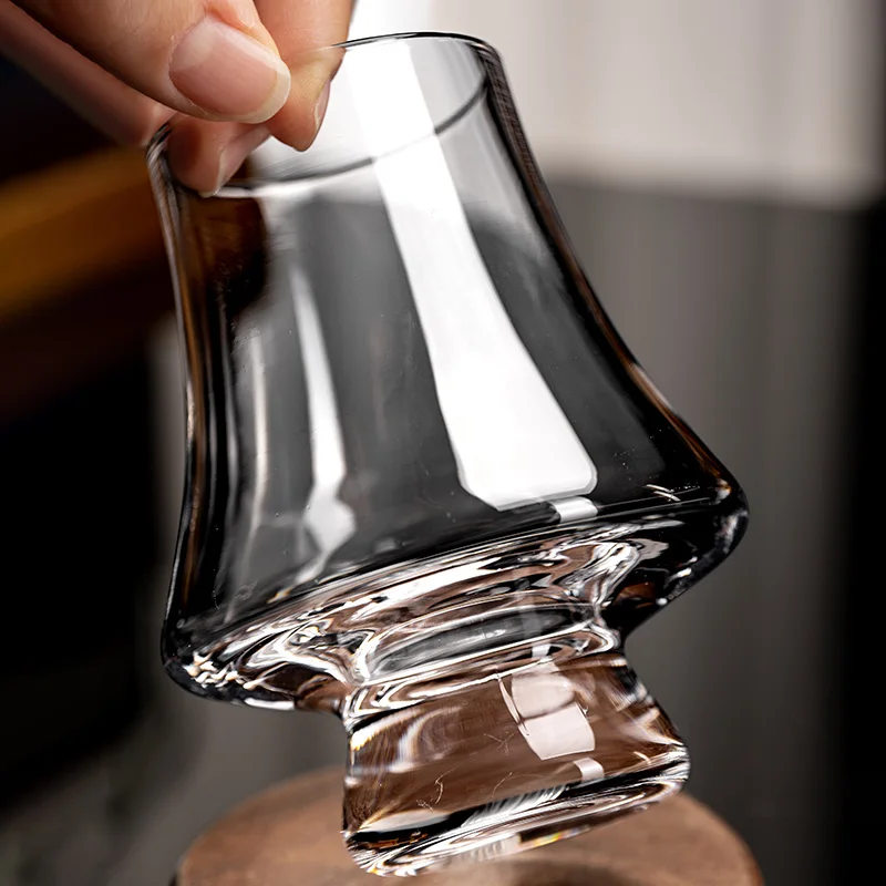 2/4pcs Tasting Glasses Set Of 250ml Lead-free Crystal Glass Whiskey Cup Smelling Wine Glasses Cocktail Glasses Bar Restaurant - view 5