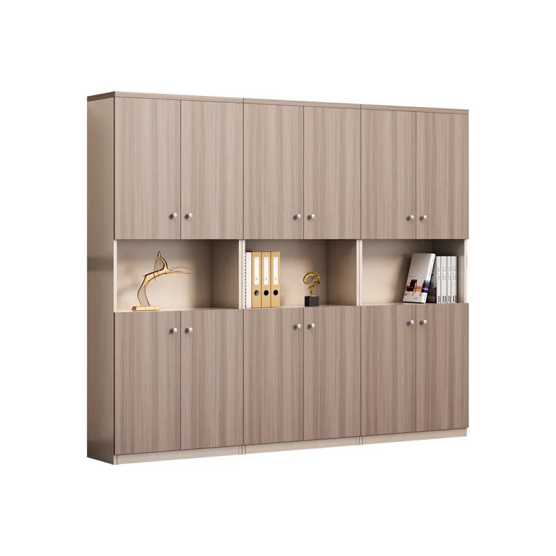 yjq file cabinet simple modern office storage cabinet boss table background storage cabinet against the wall