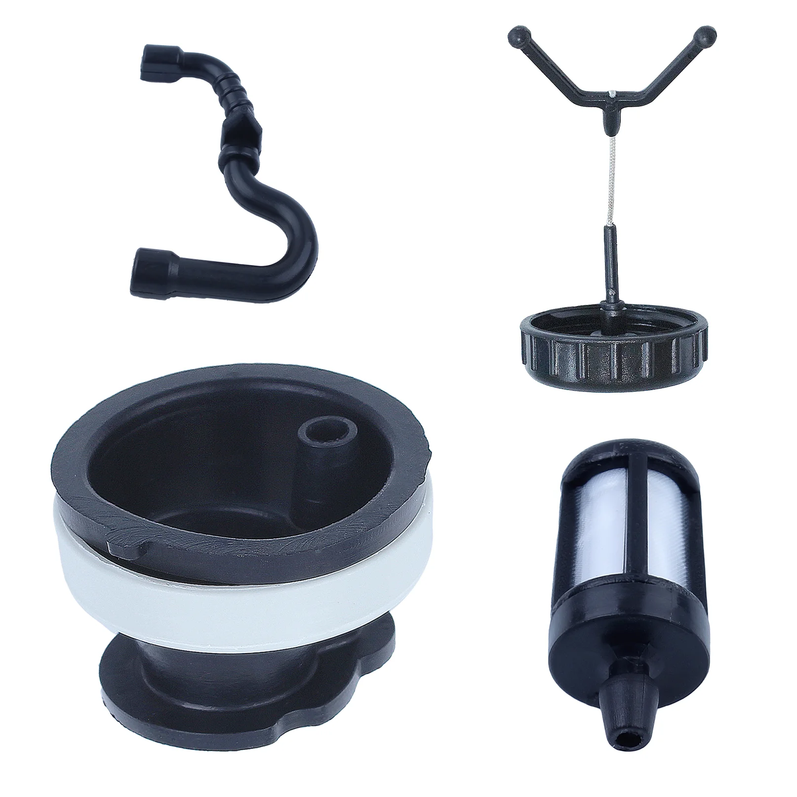 Fuel Gas Cap Hose Intake Set For 017 018 MS170 MS180 MS 170 180 Chainsaw 11301412200 11303500500
