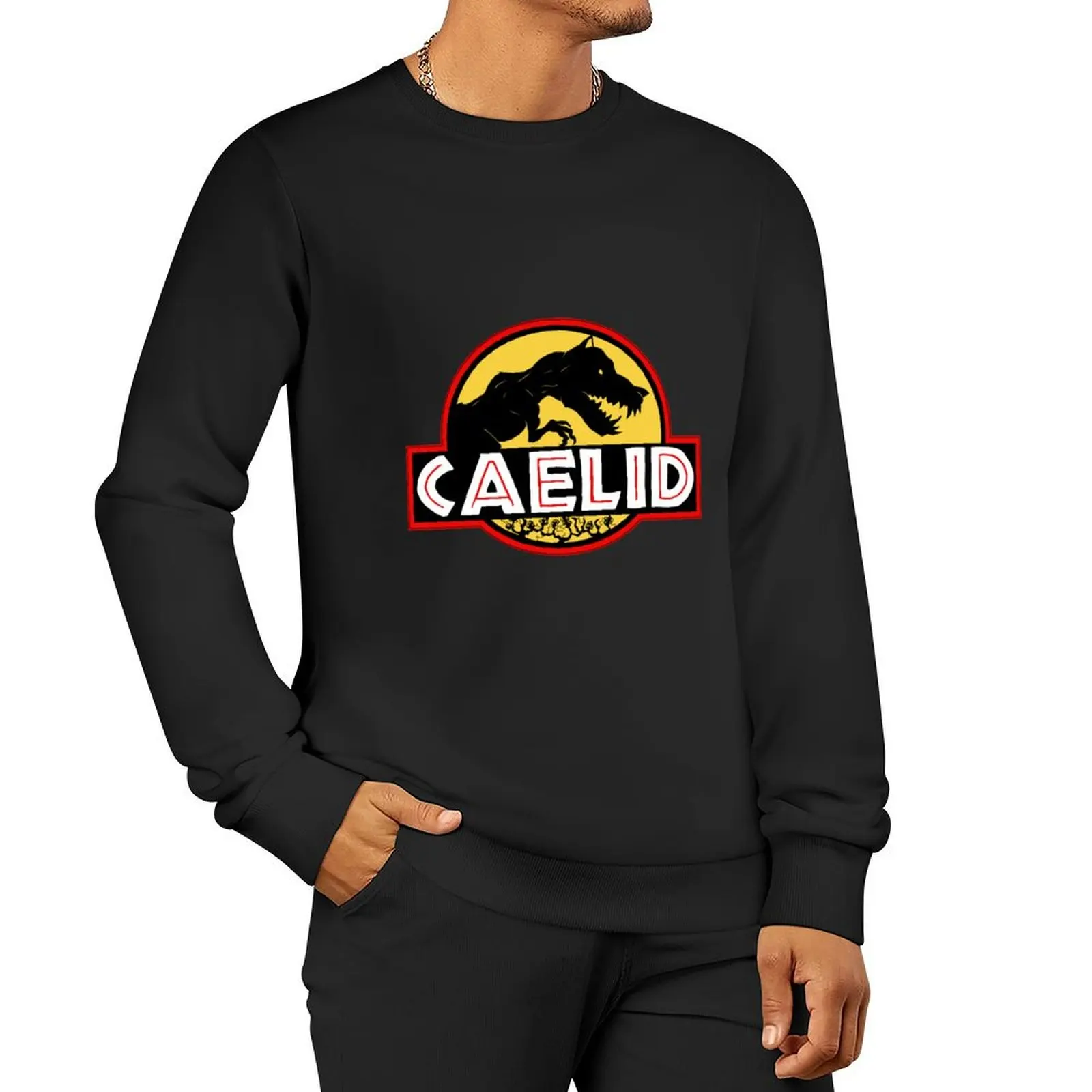 

Welcome To Caelid Sweatshirt men clothes korean autumn clothes male clothes sweatshirt