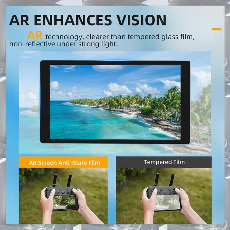 Hot Selling-AR Screen Protector Lens Protective Film For DJI Mini RC PRO Remote Control Anti-Scratch Screen Protector,AR Screen