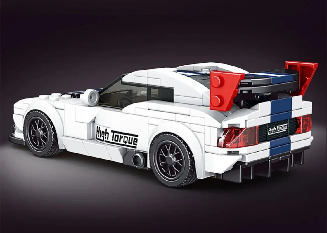 

MOC Technical City Speed Sports Car Building Kit - Racing Vehicle Model with Educational Construction Features for Kids & Adults