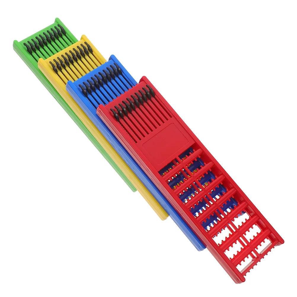 

4Pcs Fishing Gear Organizer Sturdy Tangle-Free Hook and Line Holder Lightweight Wall Mountable Rack for Efficient Fishing