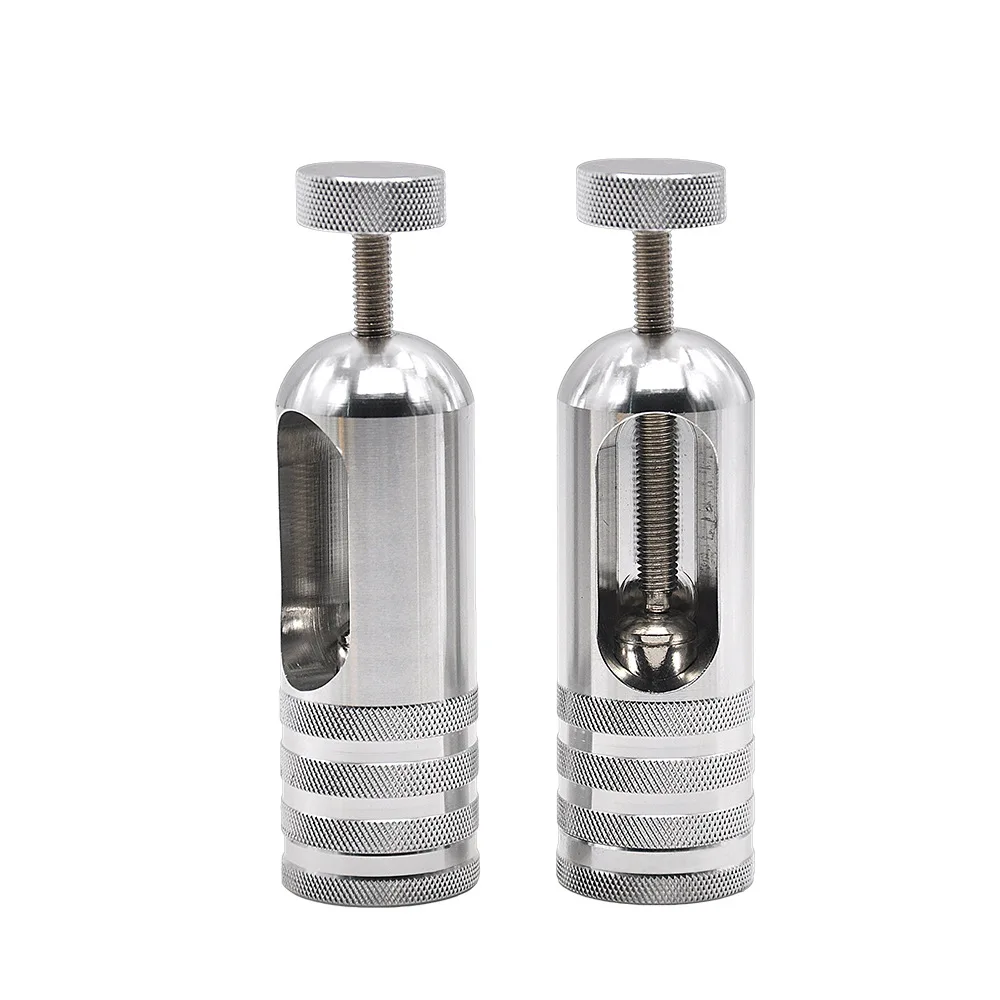 High Quality Aluminum Alloy Press Spice Pepper Mill Smoking Accessories