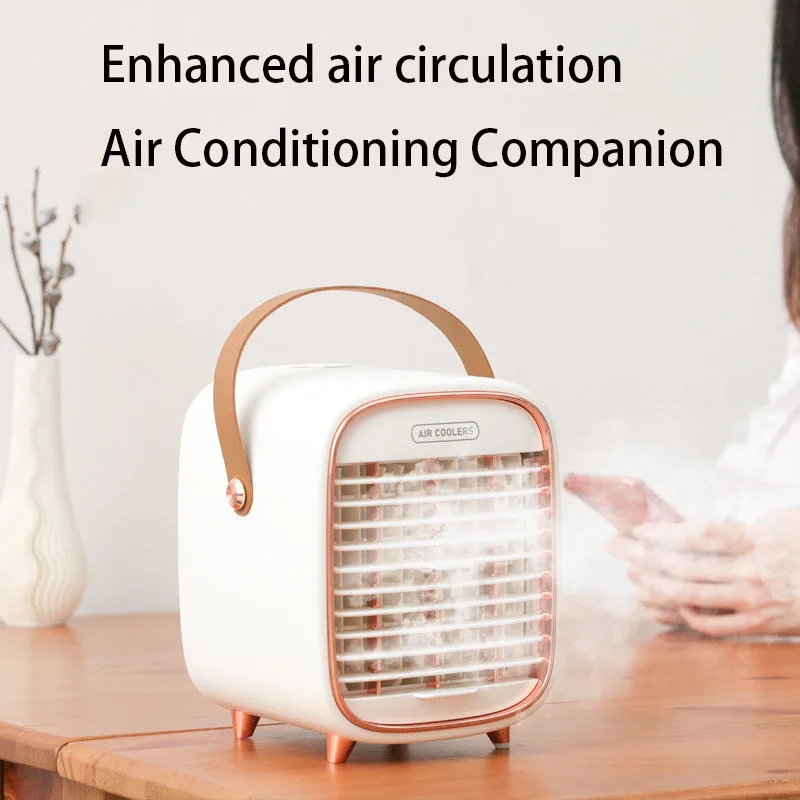 Desktop-Wasser kühl ventilator USB Mini tragbare Klimaanlage Lüfter Befeuchtung Kühl spray Lüfter für Schlafzimmer Büro