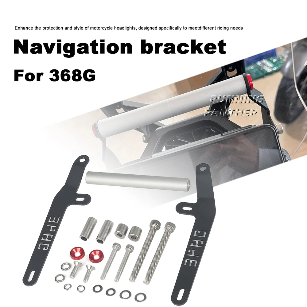 

For ZONTES 368G 368-G Motorcycle Navigation GPS Stand Holder Mobile Phone Aluminum Mount Bracket