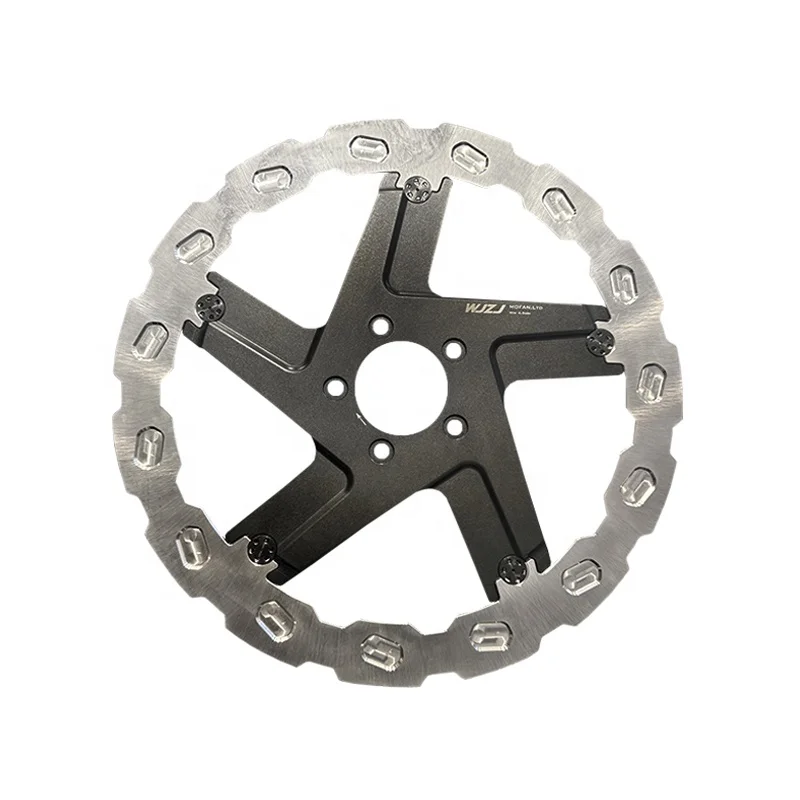 PB Style 13 Inch Front Brake Rotor 5-Bolt Performance Aluminium For HD Touring Softail Motorcycle New Condition Brake Systems
