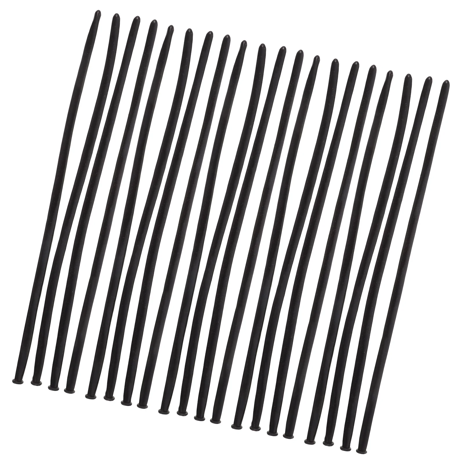 

100pcs Long Balloons 1 8g Black Strips for Party Decorations Festival Wedding DIY Modelling Twisting Balloons