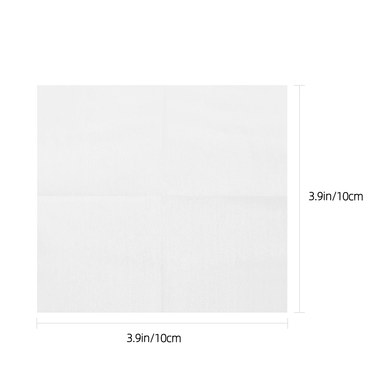 

100Pcs Non-Woven Makeup Facial Pads Dual Sided Deep Clean Disposable Face Towels Makeup Remover Skin Care Pads