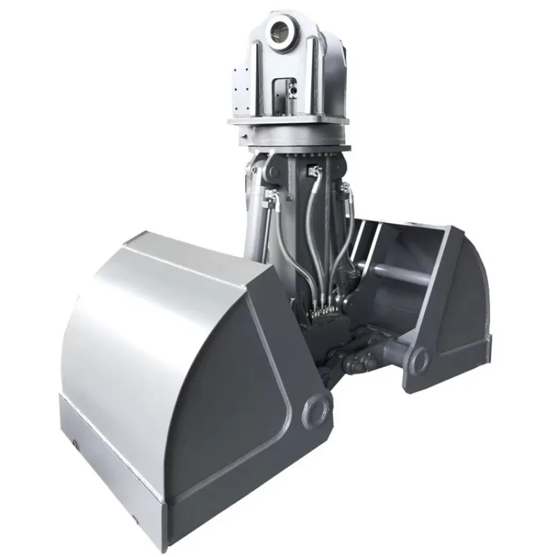 HONGWING Excavator Attachment 360 Rotating Clamshell Bucket for PC200 EX210 EC210d Cat320