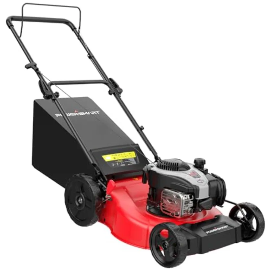 

Газонокосилка бензиновая 21-дюймовая с двигателем Briggs and Stratton E550 140 куб. см, 2-в-1, с функцией мульчирования и сбора травы
