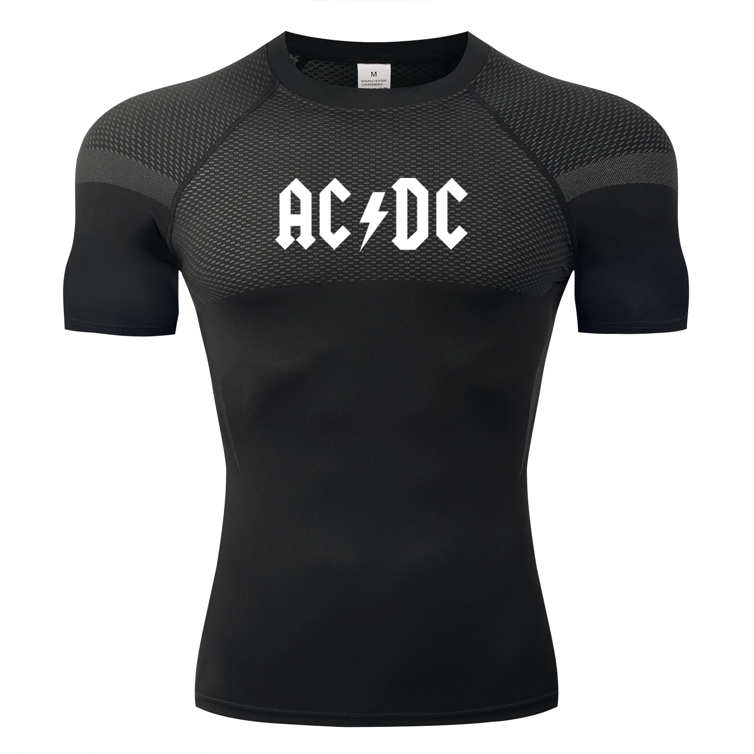 

The American rock band "Printed Pattern Washed Sport Short Sleeve Men's T-Shirt" (Slim Fit Style) is suitable for fitness wear.