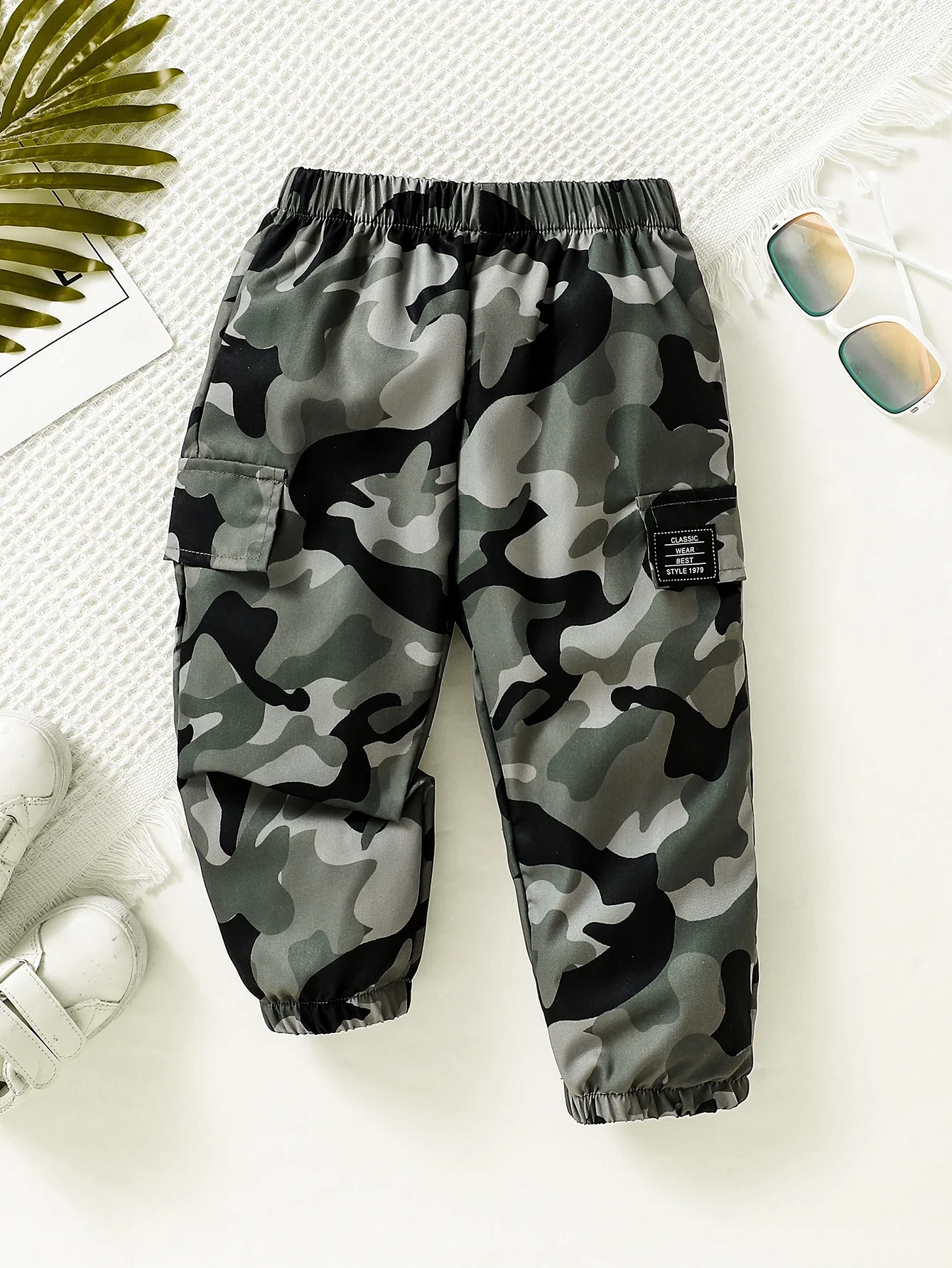 Boys Summer Thin Pants Children\'s Camouflage Mosquito Repellent Pants 2024 New 0-3 Year Old Baby Boy Casual Sports Trousers