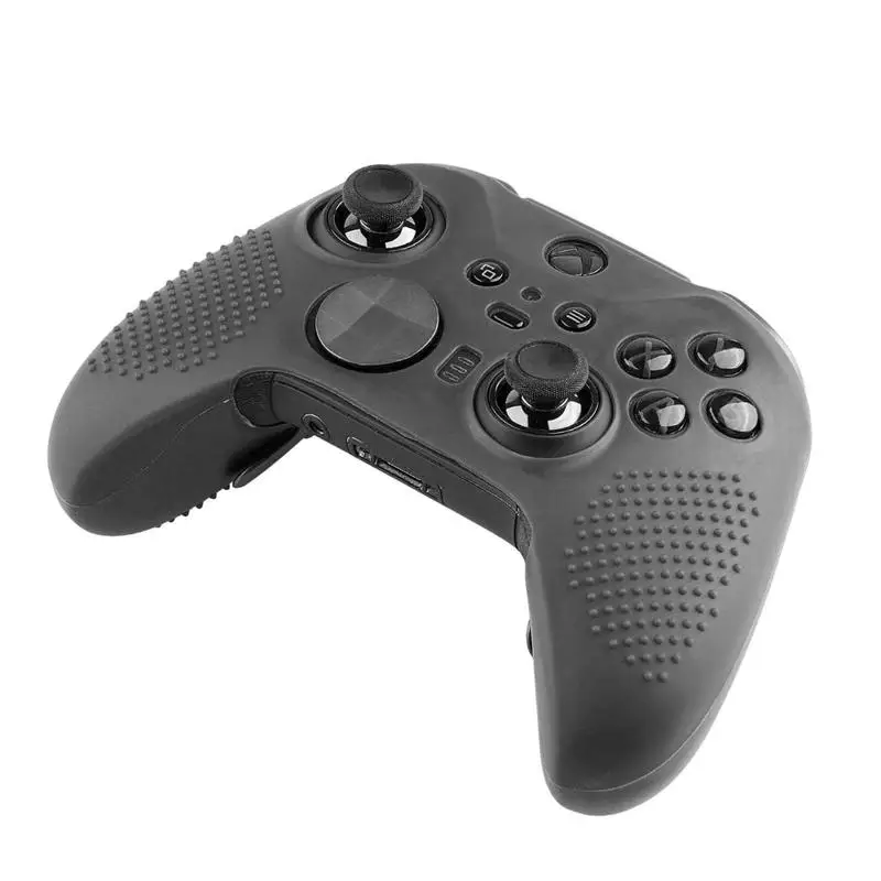 Soft Anti-Slip Silicone Cover Skins Controller Protective Case For XboxOne Elite Series 2