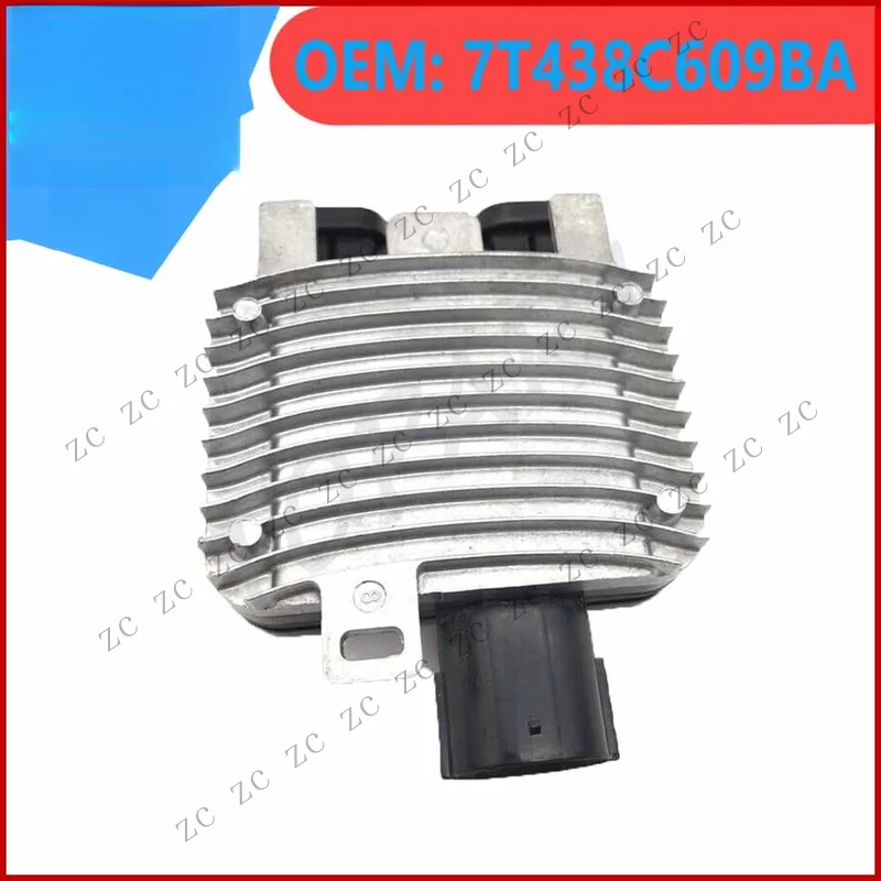 S+ 7T438C609BA Cooling Fan Resistan Module For Volvo S60 XC60 XC70 2.0L 2.5L 3.0L