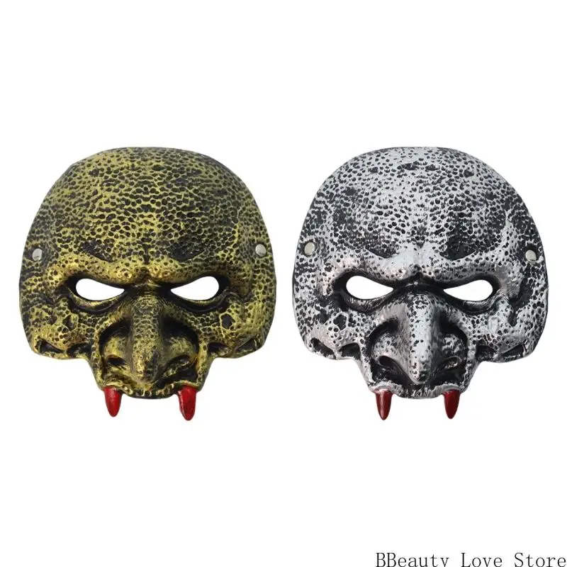 

Mardi Gras Mask Scary Halloween Mask Goblin Mask Masquerade Mask for Women Men Half Face Mask Rubber Foam Mask Gifts