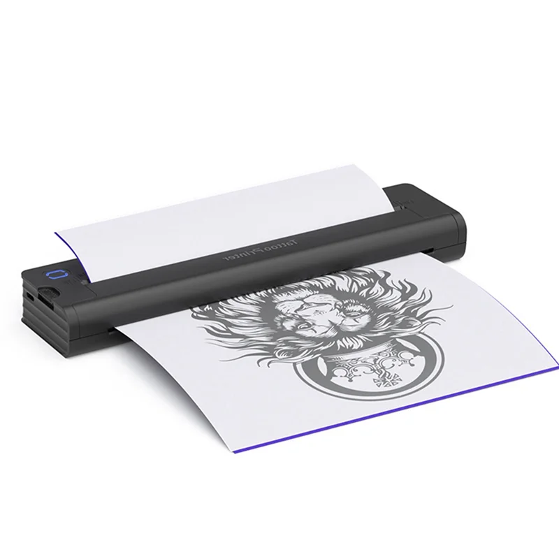 

Ingenious-Tattoo Transfer Printer Portable Tattoo Stencil Maker Automatic Bluetooth Fast Printing For Small Business