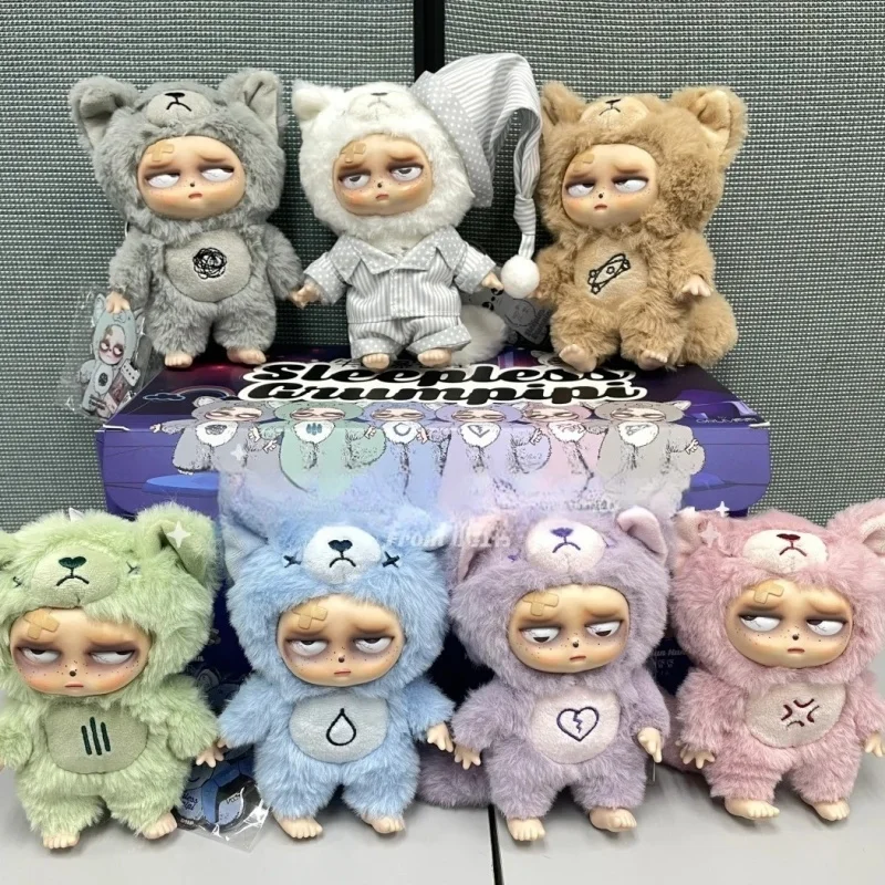 

Grumpipi Sleepless Series Blind Box Vinyl Cute Doll Action Figure Kawaii Lovely Dolls Mystery Box Surprise Bag Pendant Decor Toy