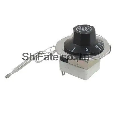 AC 16A 250V 30-110C 1NO 1NC 3 Pin Capillary Temperature Capillary Thermostat