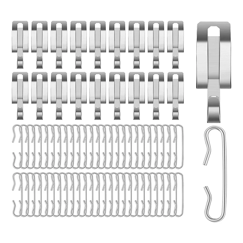 48 Pcs Heat Cable Roof Clips De Icing Cable Clips Spacers Set Cable Wire Clips Gutter Clips