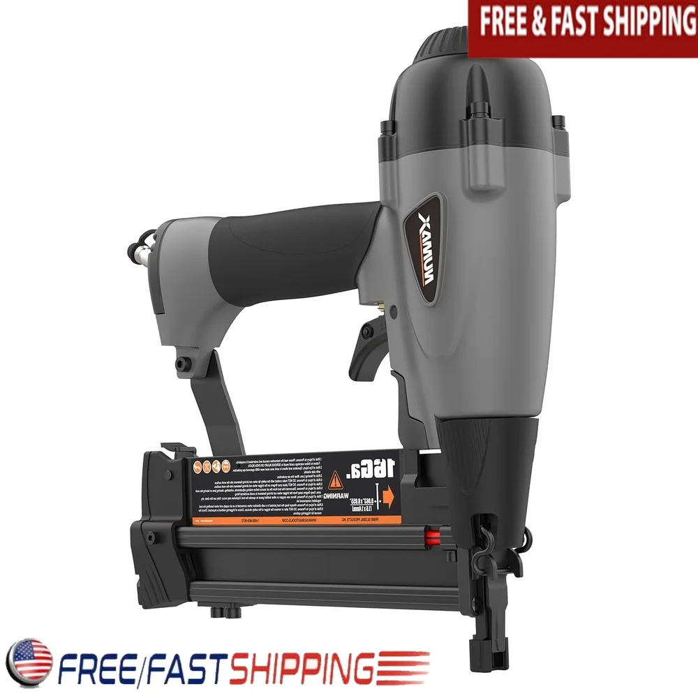 

SXL31 Pneumatic 3-in-1 Nailer Stapler 16-Gauge 18-Gauge Air Tool Furniture Cabinets Crafts Quick Jam Release Adjustable Depth