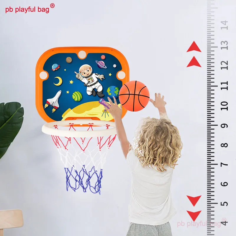 Outdoor Sports Shooting Play Basketball Hangable Wall Hanging Foldable Children's Basketball Rack Indoor Leisure Toys TG50