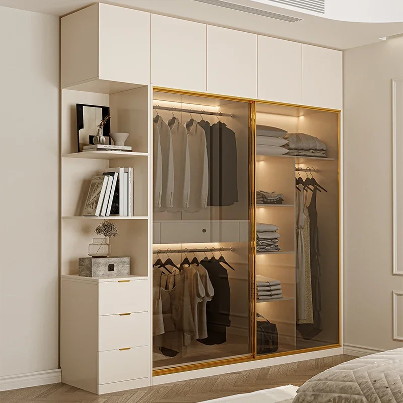 Storage With Doors Wardrobes Organizer Luxury Drawers Bedroom Wardrobes Shelves Shelf Armadio Camera Da Letto Room Furniture