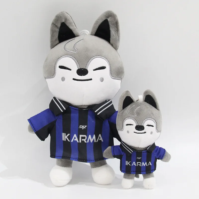 

Плюшевая игрушка Skzoo 20 см: Мультяшный волк-побегун, мягкая кукла-персонаж Kawaii, компаньон для взрослых фанатов