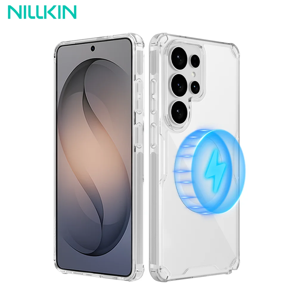 Funda NILLKIN para Samsung Galaxy S26 Ultra Magsafe, funda trasera con protección de lente Nature Pro para Samsung S26/S26+, funda magnética