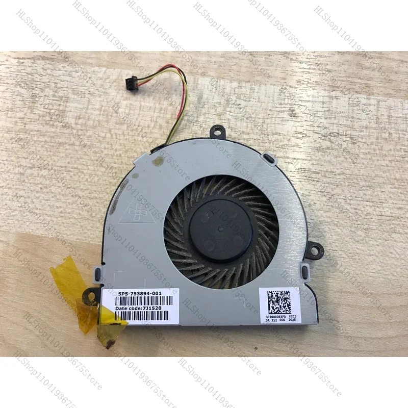 

for HP Pavilion 250 G3 15-R 15-G Compaq 15-H 15-s101na CPU Cooling Fan 753894-001
