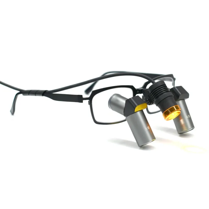 Ergo Deflection Magnifying Glass Dental Loupe Ergo TTL 6.5x Medical Loupes  for Dental  Neurology, ENT Veterinary Surgery
