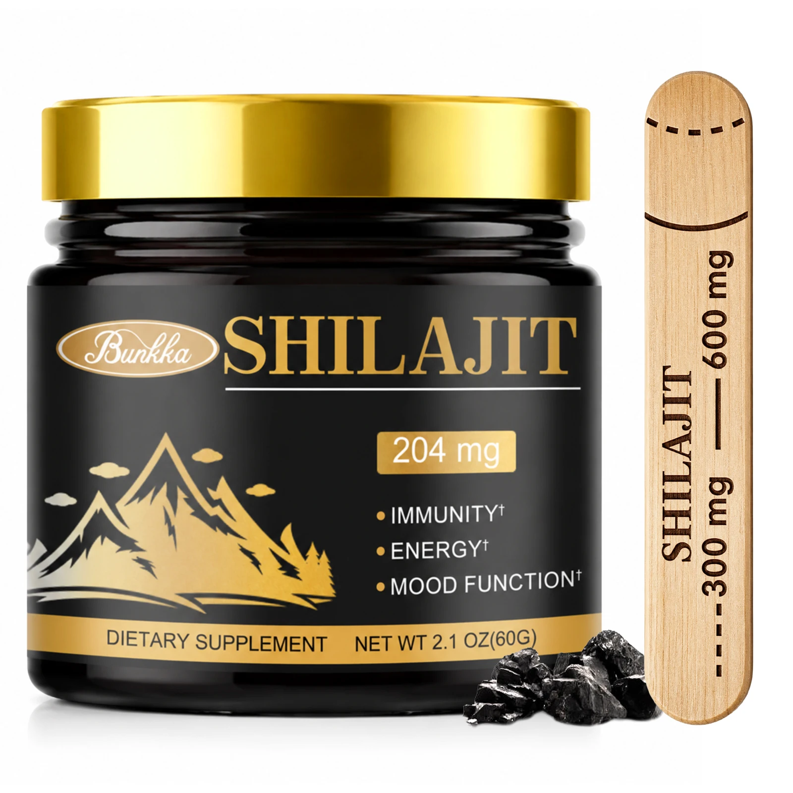 Shilajit Resin Pure - 100% puro natural original shilajit resina