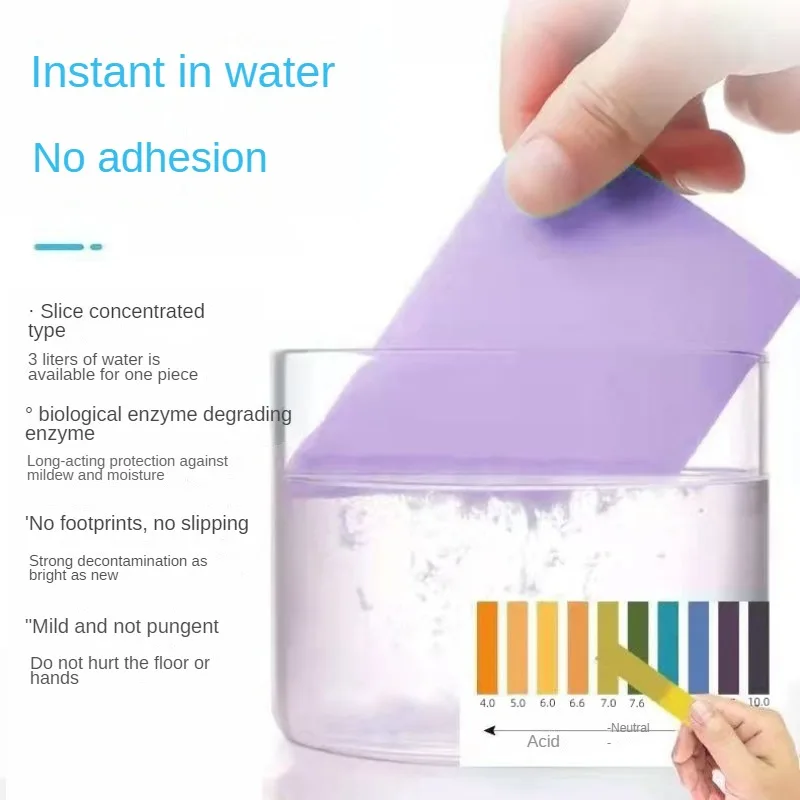 Multi-Effect Cleaning Film Ceramic Tile Wood Floor Decontamination And Incense Toilet Cleaning Household Floor Cleaning Agent