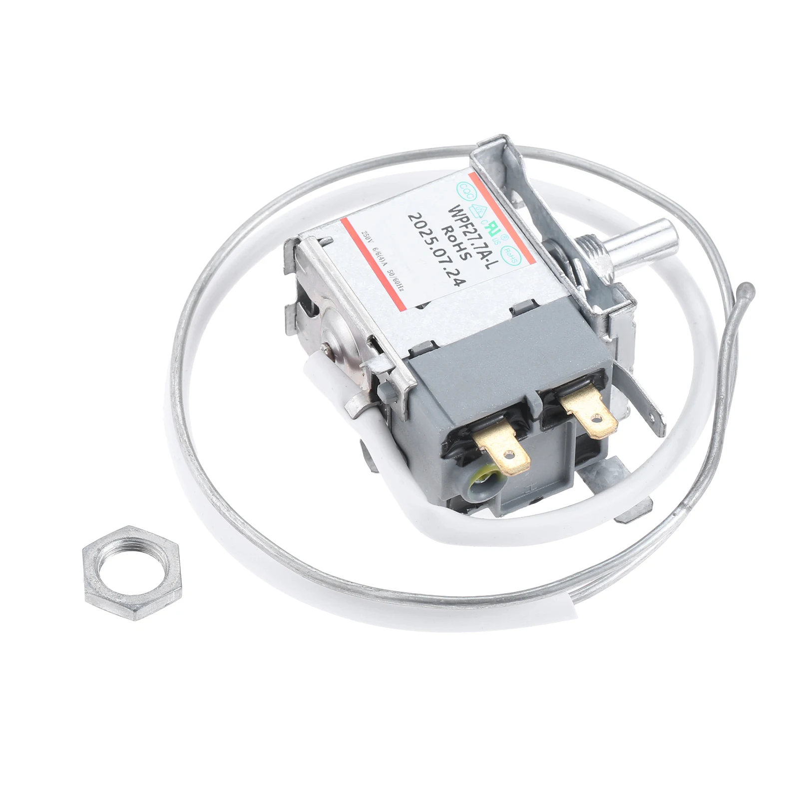 1PC Freezer Thermostat For GE Chest Freezer FCM7SUHWW FCM5SUCWW Dual Protection Mechanism Easy Installation #WR50X10085