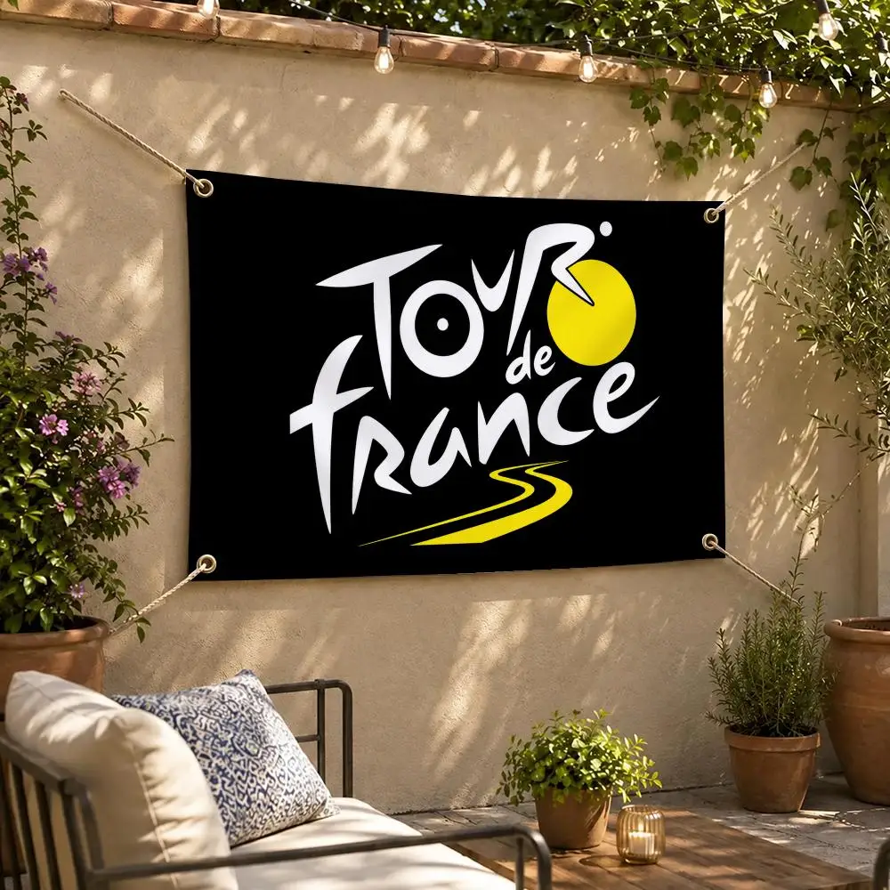 Sports Event Tour de France Flags Flag Soft skin-friendly Durable Outdoor party Home living room bedroom Decoration