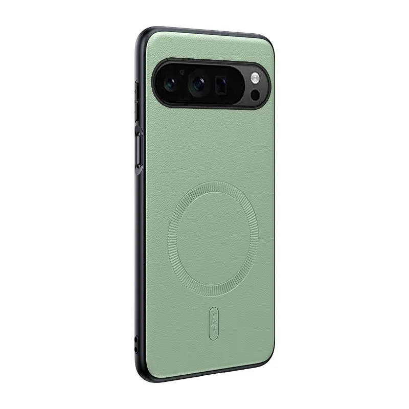 Für Pixel 9 Hülle Magnetische Leder-Schutzhülle für Google Pixel 9 Anti-Fingerabdruck Rutschfeste PC+TPU – Detail 3