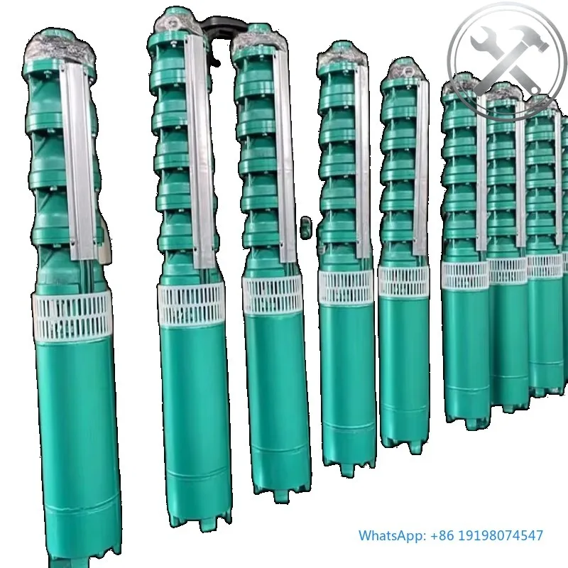 

QJ Durable Submersible Well Pump 37KW 380V/660V 10-1000m Head for Mine Water Supply