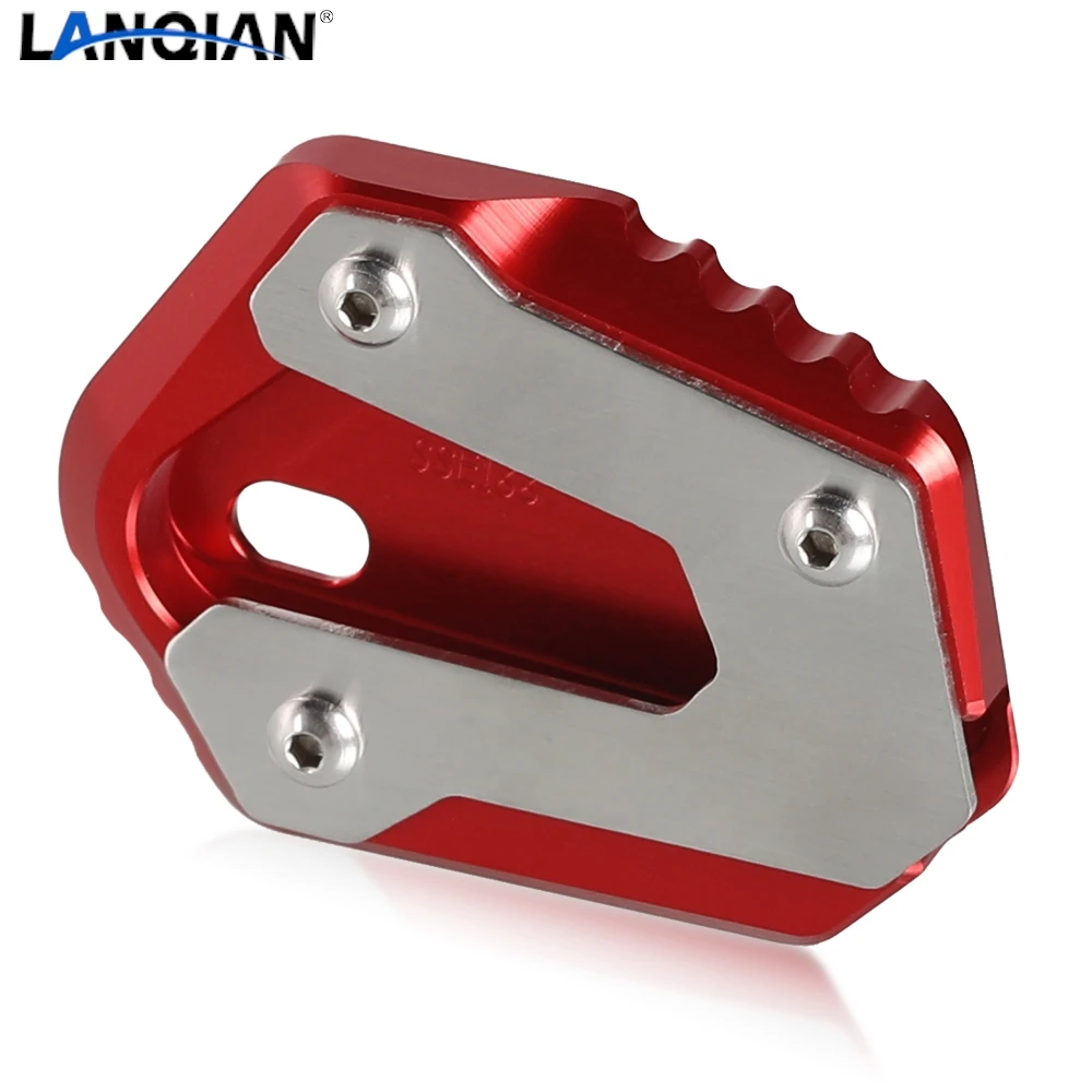 

Motorcycle Side Stand Enlarge Kickstand Enlarger Support Extension Part For Suzuki V-Strom 650 VStrom 650XT 2022 2023